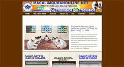 Desktop Screenshot of macalimquranonline.net
